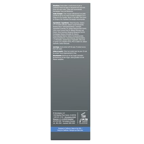 Dermalogica Special Cleansing Gel - Soap-Free, Foaming Gel for All Skin Types, Removes Impurities and Maintains Skin's Natural Moisture, with Calming Balm Mint and Lavender Extracts