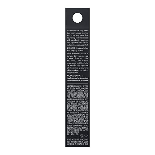 e.l.f. O Face Satin Lipstick, Richly Pigmented, Nourishing & Long-Lasting Creamy Lipstick, Infused With Jojoba, Vegan & Cruelty-Free, Smolder