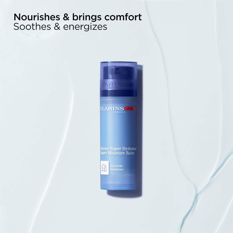 Bundle of Clarins ClarinsMen Active Face Wash Foaming Gel 125ml + Clarins ClarinsMen Super Moisture Balm 50ml