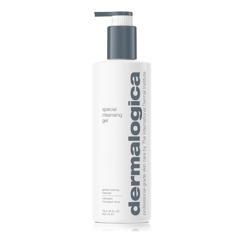 Dermalogica Special Cleansing Gel - Soap-Free, Foaming Gel for All Skin Types, Removes Impurities and Maintains Skin's Natural Moisture, with Calming Balm Mint and Lavender Extracts