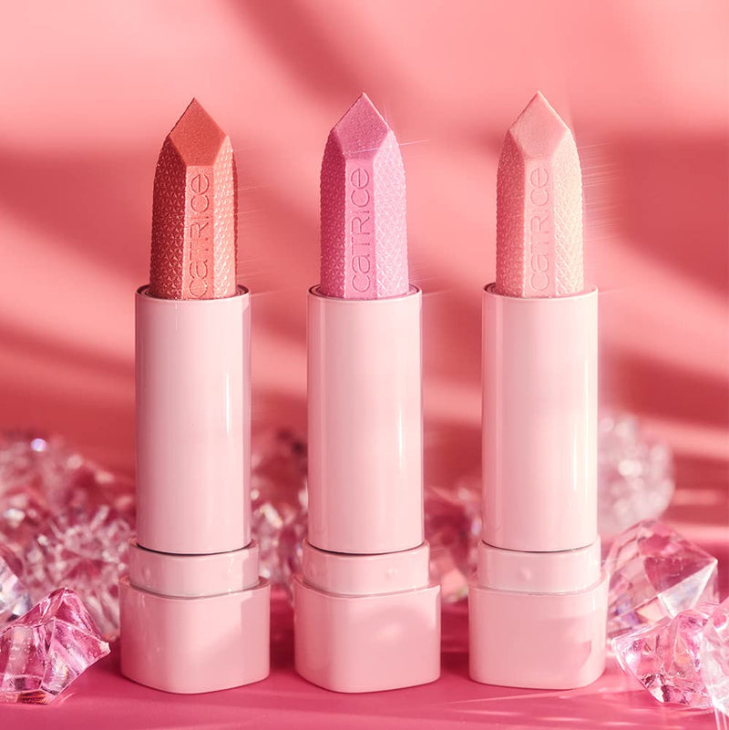Catrice Drunk'n Diamonds Plumping Lip Balm, Lipstick, No. 020 Rated R-aw, Nude, Nourishing, Enlargeing, Glittery, Radiant, Shiny, Vegan, Paraben Free (3.5 g)