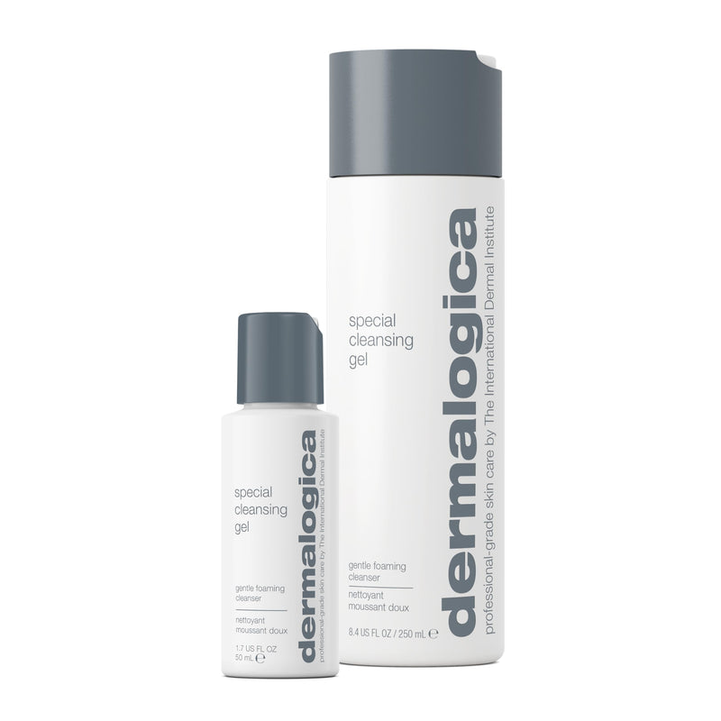 Dermalogica Special Cleansing Gel - Soap-Free, Foaming Gel for All Skin Types, Removes Impurities and Maintains Skin's Natural Moisture, with Calming Balm Mint and Lavender Extracts
