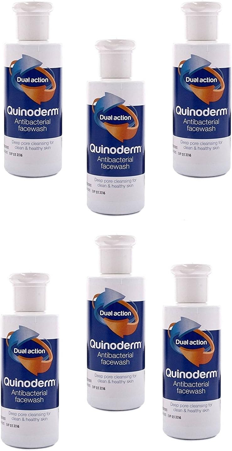 Quinoderm Face Wash 150ml x 6 Bottles