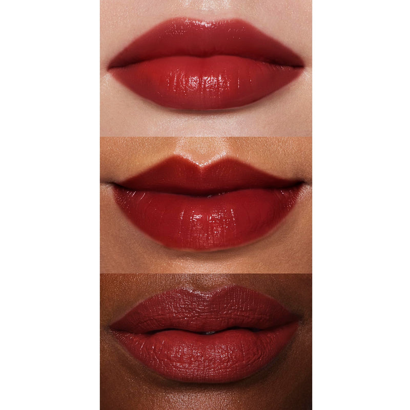 e.l.f. O Face Satin Lipstick, Richly Pigmented, Nourishing & Long-Lasting Creamy Lipstick, Infused With Jojoba, Vegan & Cruelty-Free, Smolder