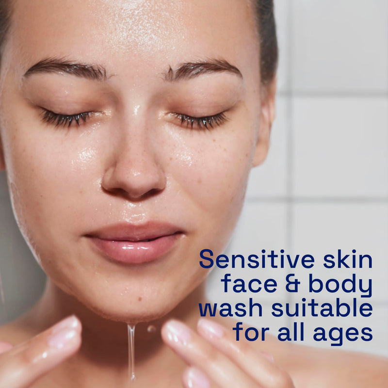 Cetaphil Gentle Skin Cleanser, 1L, Face & Body Wash, For Normal To Dry Sensitive Skin, With Niacinamide & Glycerin, Soap Free, 1 unit