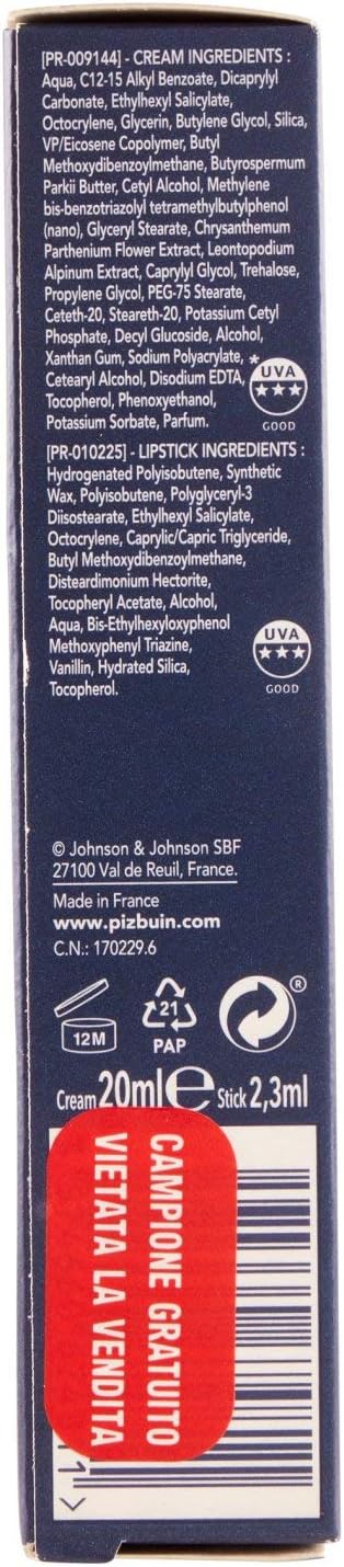 Piz Buin Mountain Sun Cream Plus Lipstick with SPF 15 22.3 ml
