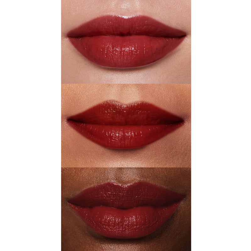 e.l.f. O Face Satin Lipstick, Richly Pigmented, Nourishing & Long-Lasting Creamy Lipstick, Infused With Jojoba, Vegan & Cruelty-Free, Smolder
