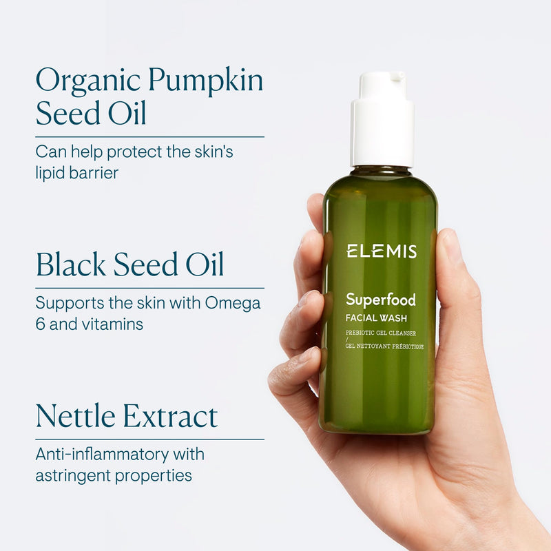 ELEMIS Facial Cleansers – Cleansing Oil, Marine Cleanser, Sensitive Cleanser, Dynamic Resurfacing Wash & Superfood Facial Wash