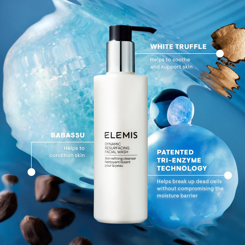 ELEMIS Facial Cleansers – Cleansing Oil, Marine Cleanser, Sensitive Cleanser, Dynamic Resurfacing Wash & Superfood Facial Wash