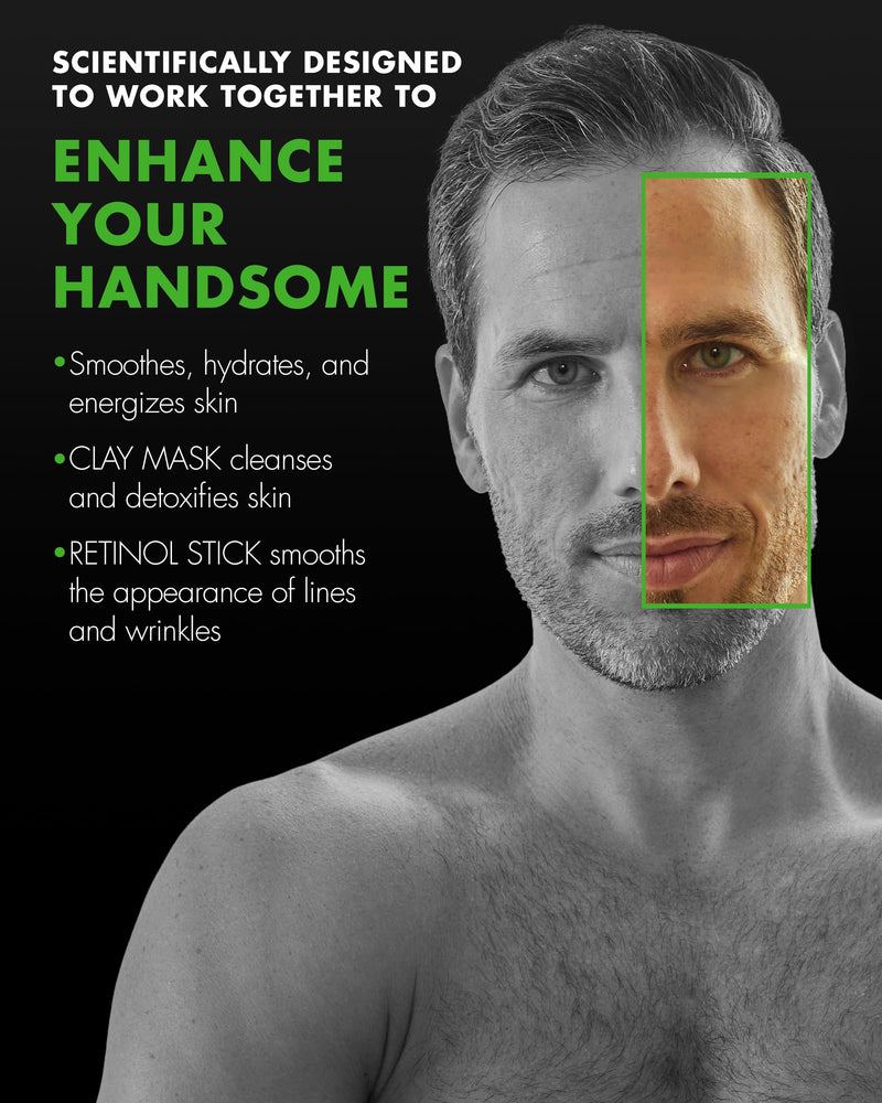 Tiege Hanley 90-Day Large Essential Skin Care Routine For Men (Level 1) - Smooth, Hydrate, And Protect Your Skin Men'S Skincare Set Includes Face Wash, Facial Scrub, & Am Pm Moisturizer's