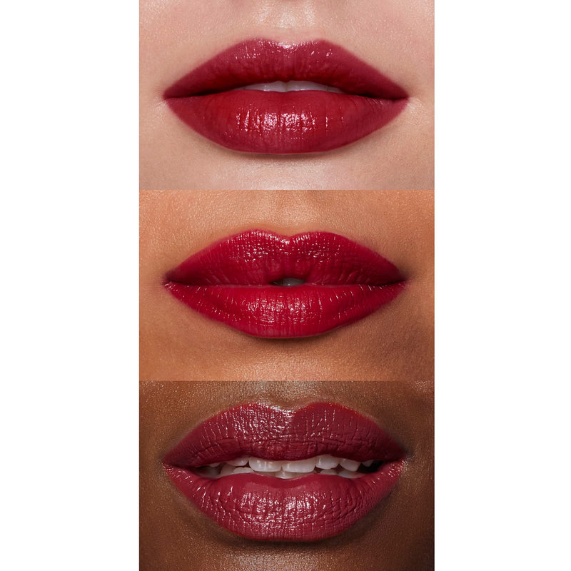 e.l.f. O Face Satin Lipstick, Richly Pigmented, Nourishing & Long-Lasting Creamy Lipstick, Infused With Jojoba, Vegan & Cruelty-Free, Smolder