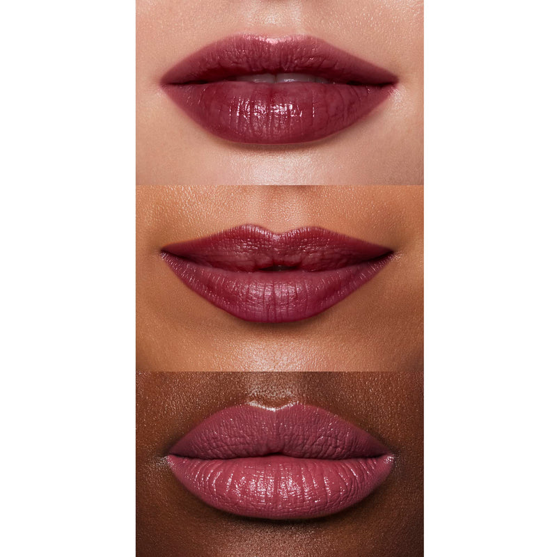 e.l.f. O Face Satin Lipstick, Richly Pigmented, Nourishing & Long-Lasting Creamy Lipstick, Infused With Jojoba, Vegan & Cruelty-Free, Smolder