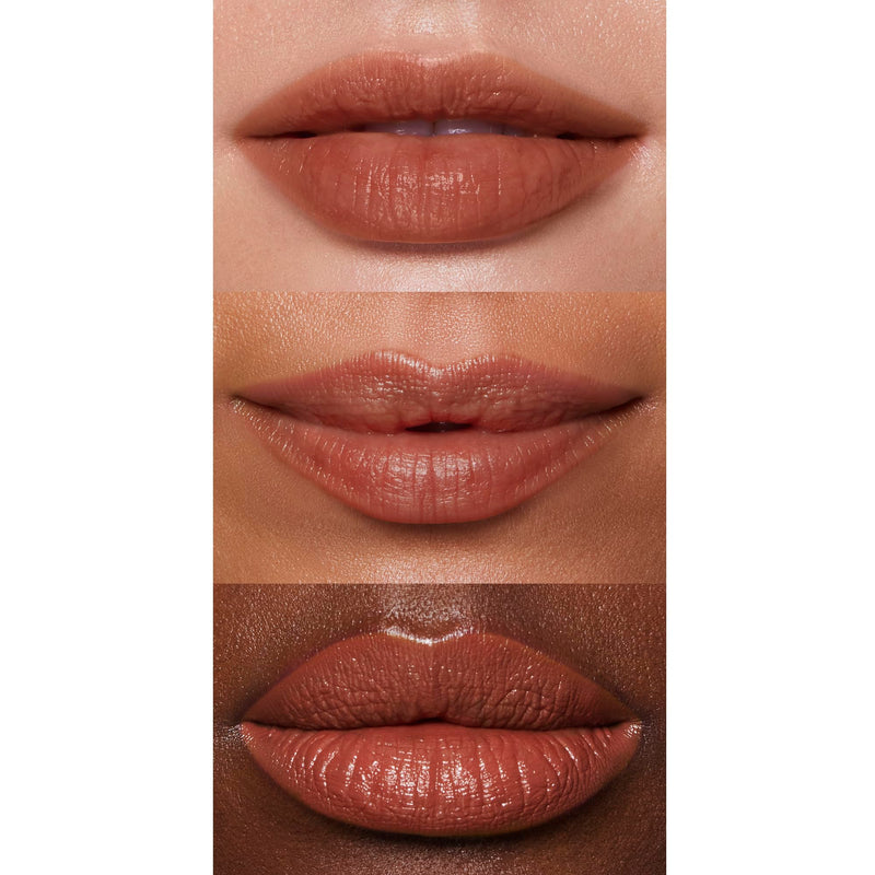 e.l.f. O Face Satin Lipstick, Richly Pigmented, Nourishing & Long-Lasting Creamy Lipstick, Infused With Jojoba, Vegan & Cruelty-Free, Smolder