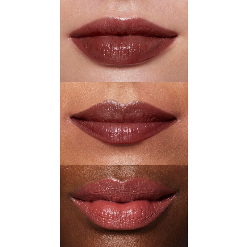 e.l.f. O Face Satin Lipstick, Richly Pigmented, Nourishing & Long-Lasting Creamy Lipstick, Infused With Jojoba, Vegan & Cruelty-Free, Smolder
